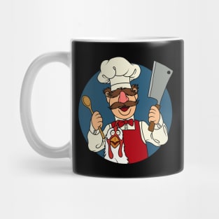 Kitchen Swedish Chef and chicken Mug